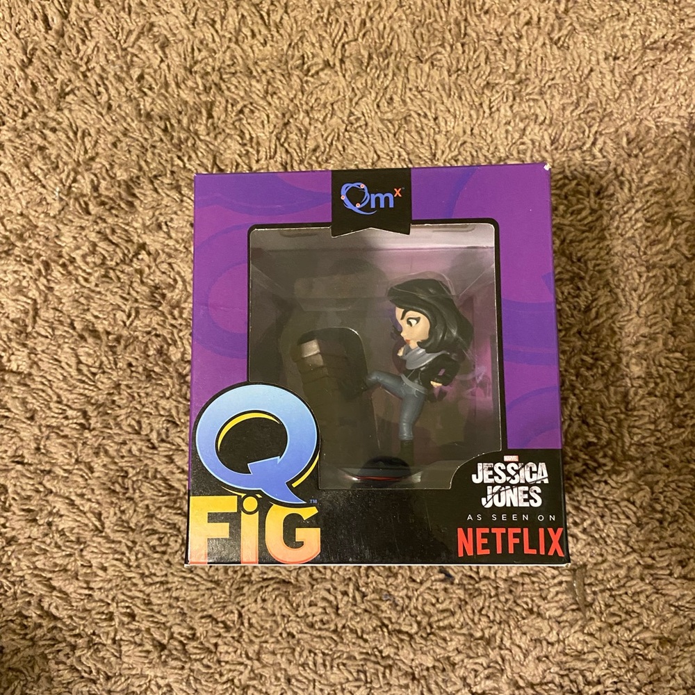 QMX Q FIG JESSICA JONES NETFLIX MARVEL COMICS 2017 QUANTUM MECHANIX FIGURE